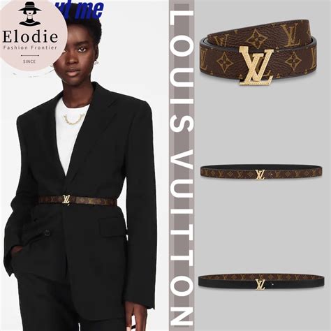 lv iconic precious 20mm reversible belt|louis vuitton iconic belt.